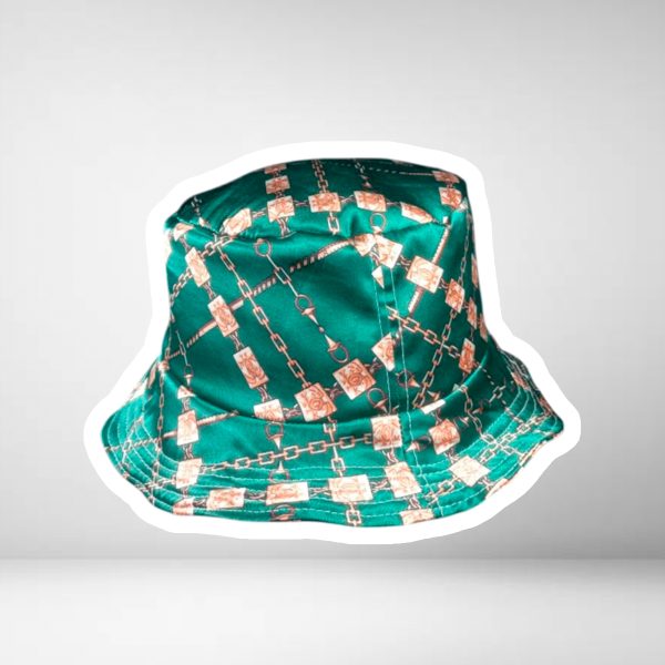 Bucket hat Patrón cadenas - Imagen 2